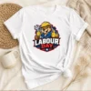 Original Awesome Beaver Mascot Labour Day Thumbs Up Wrench Shirt
