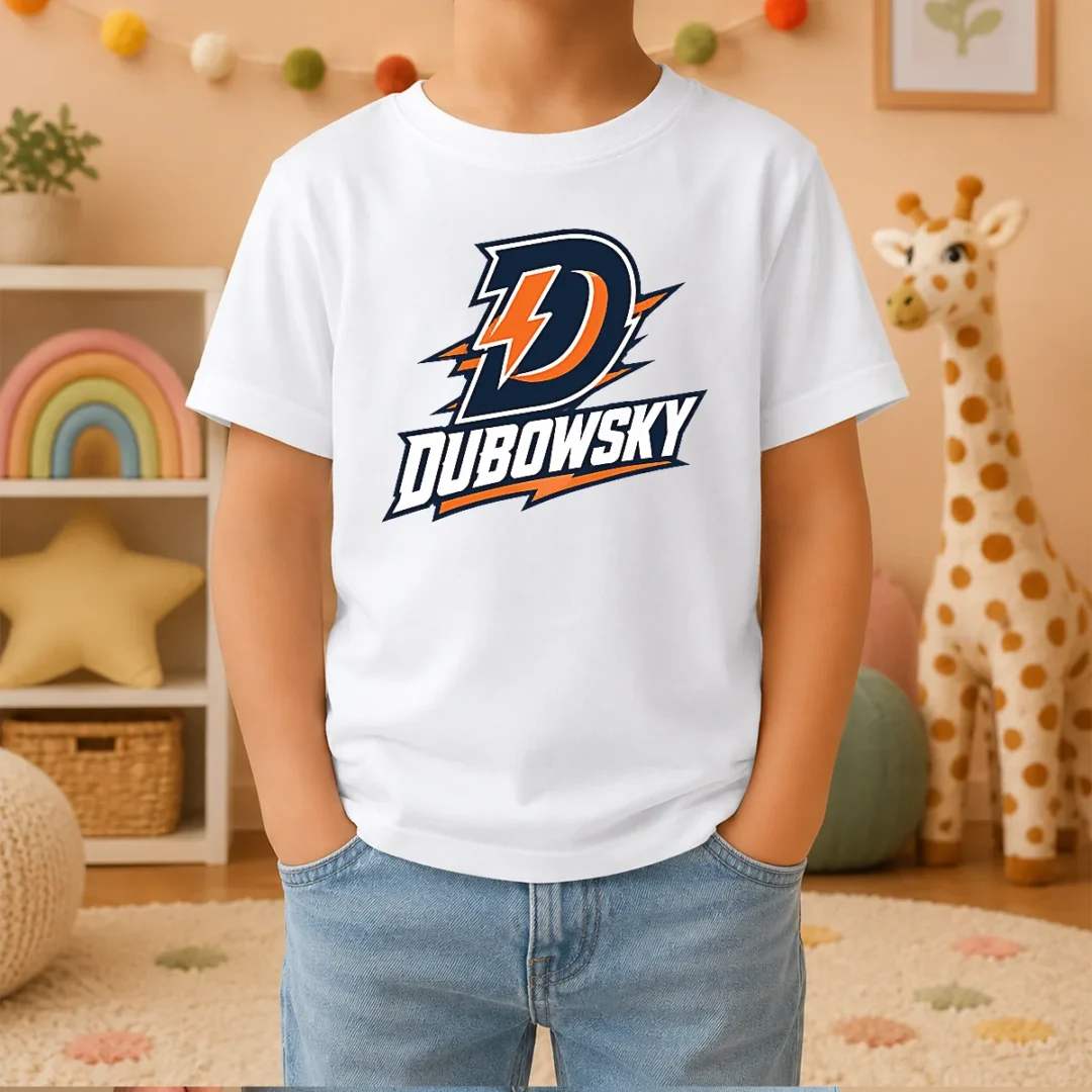 original-dubowsky-lightning-bolt-d-letter-esports-logo-kids-t-shirt Original Dubowsky Lightning Bolt D Letter Esports Logo Kids T-Shirt