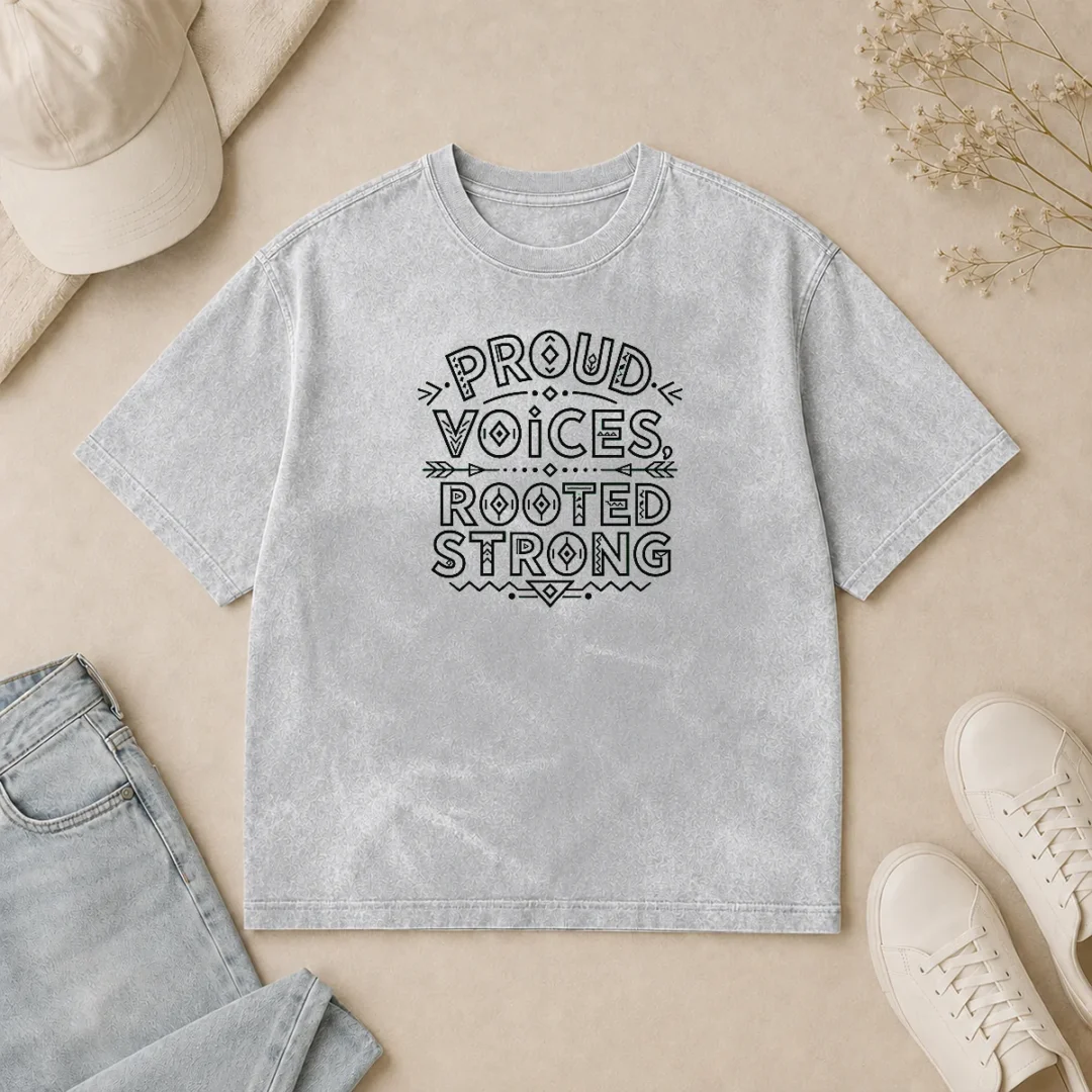 Original Funny Indigenous Peoples Day Pride Line Art Washed T Shirt Original Funny Indigenous Peoples Day Pride Line Art Washed T-Shirt