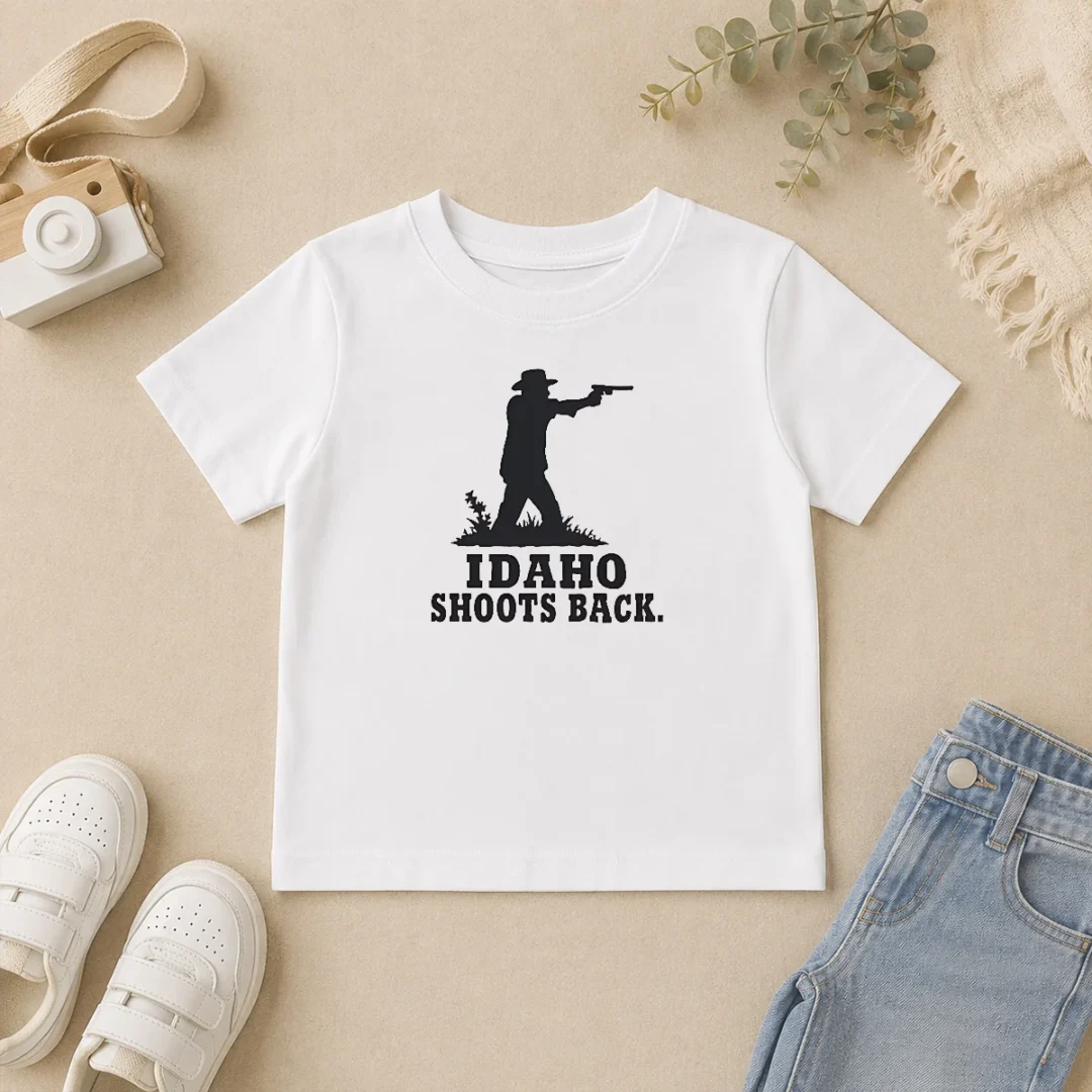 Original Good Jordan Salinas Idaho Shoots Back Kids T Shirt Original Good Jordan Salinas Idaho Shoots Back Kids T-Shirt