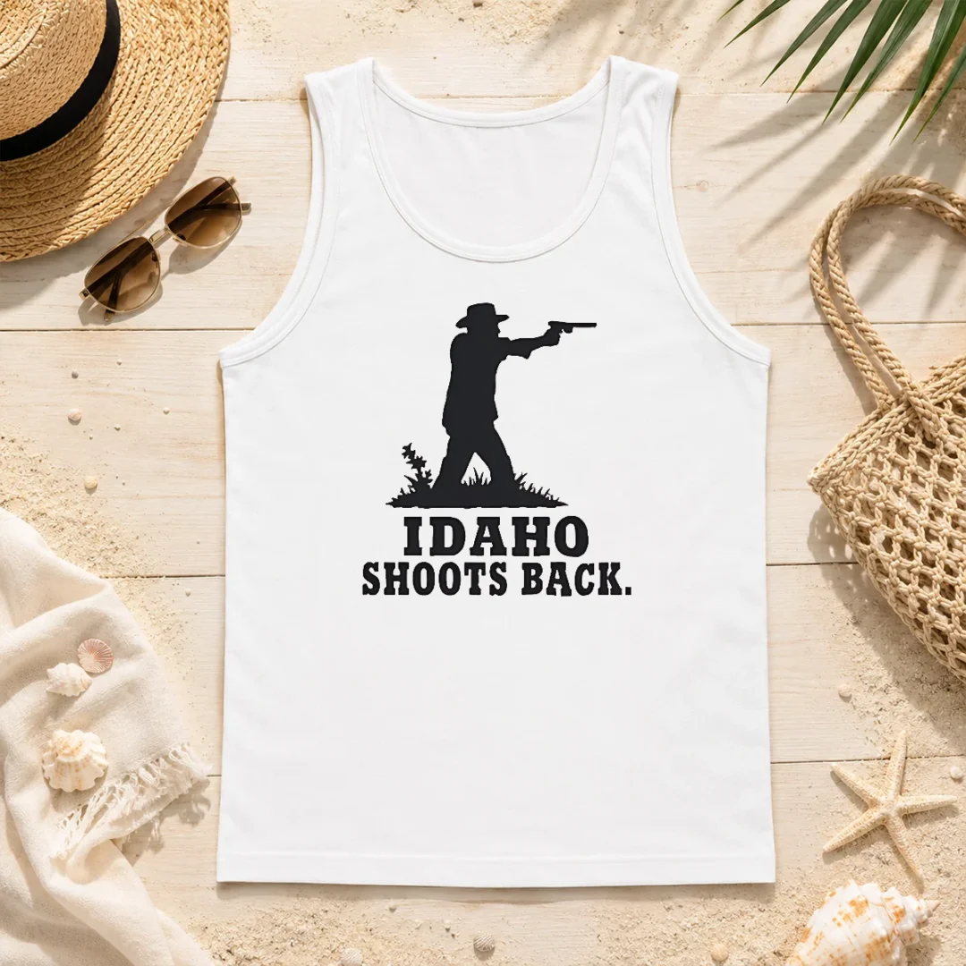 Original Good Jordan Salinas Idaho Shoots Back Tank Top Original Good Jordan Salinas Idaho Shoots Back Tank Top