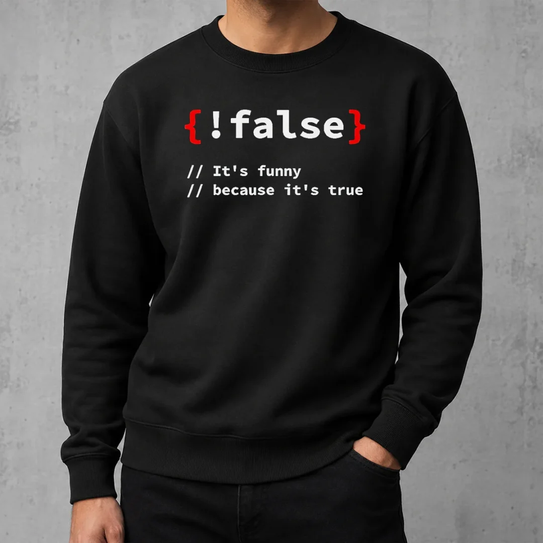original-it-s-because-it-s-true-programmer-coding-sweater Original It'S Because It'S True Programmer Coding Sweater