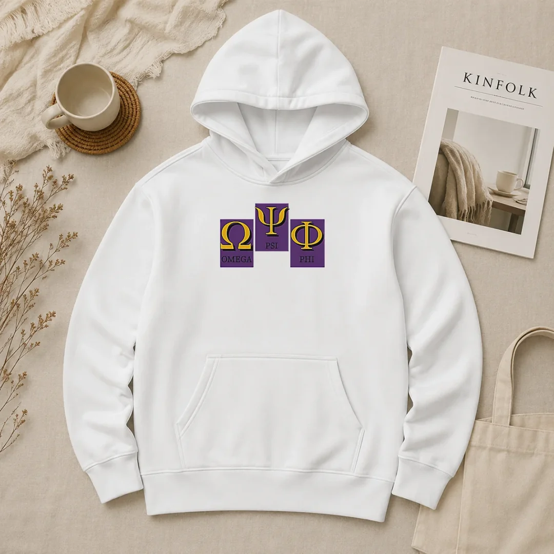 Original Omega PSI PHI Logo Hoodie Original Omega PSI PHI Logo Hoodie