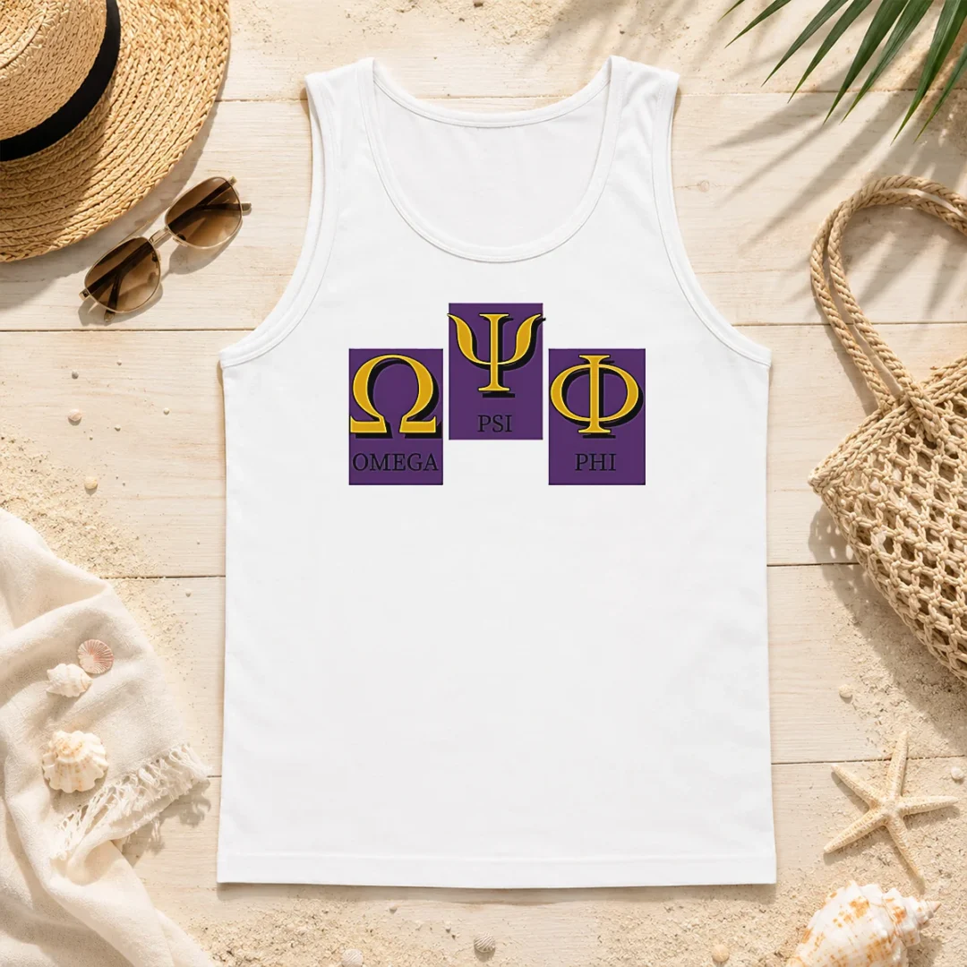 Original Omega PSI PHI Logo Tank Top Original Omega PSI PHI Logo Tank Top
