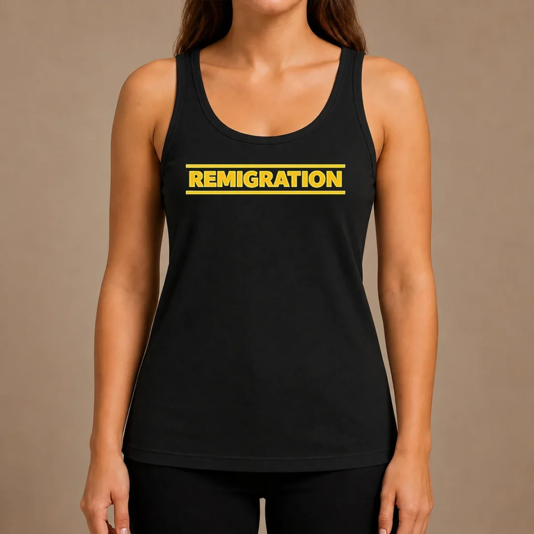 original-remigration-political-migration-policy-tank-top Original Remigration Political Migration Policy Tank Top