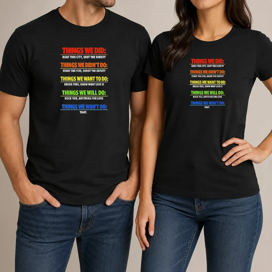 original-things-we-did-music-lyric-mashup-quote-song-lyrics-t-shirt Original Things We Did Music Lyric Mashup Quote Song Lyrics