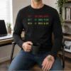 Original Time Machine Three Dates Geek Long Sleeve Shirt