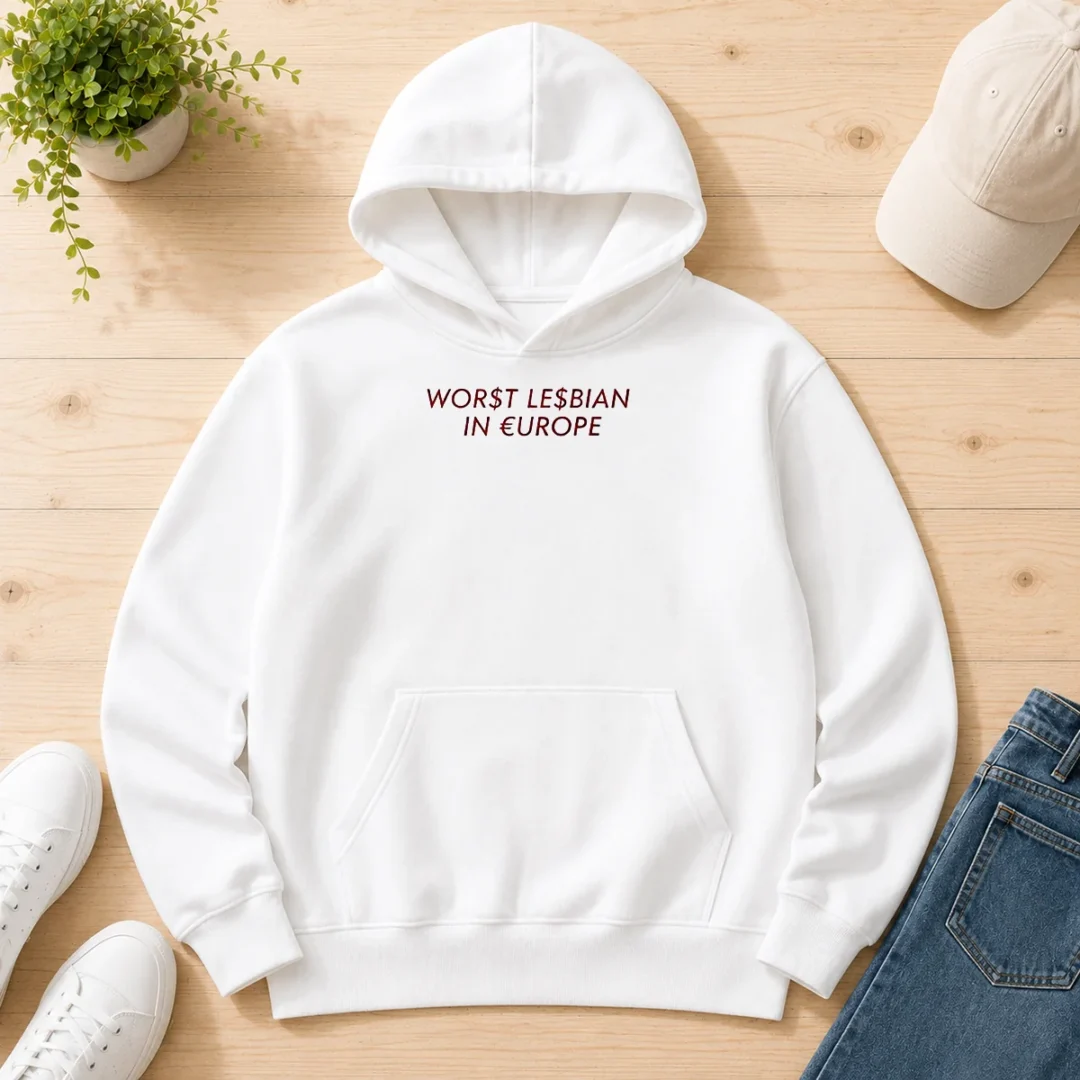 original-worst-lesbian-in-europe-funny-slogan-lgbtq-hoodie Original Worst Lesbian In Europe Funny Slogan LGBTQ Hoodie