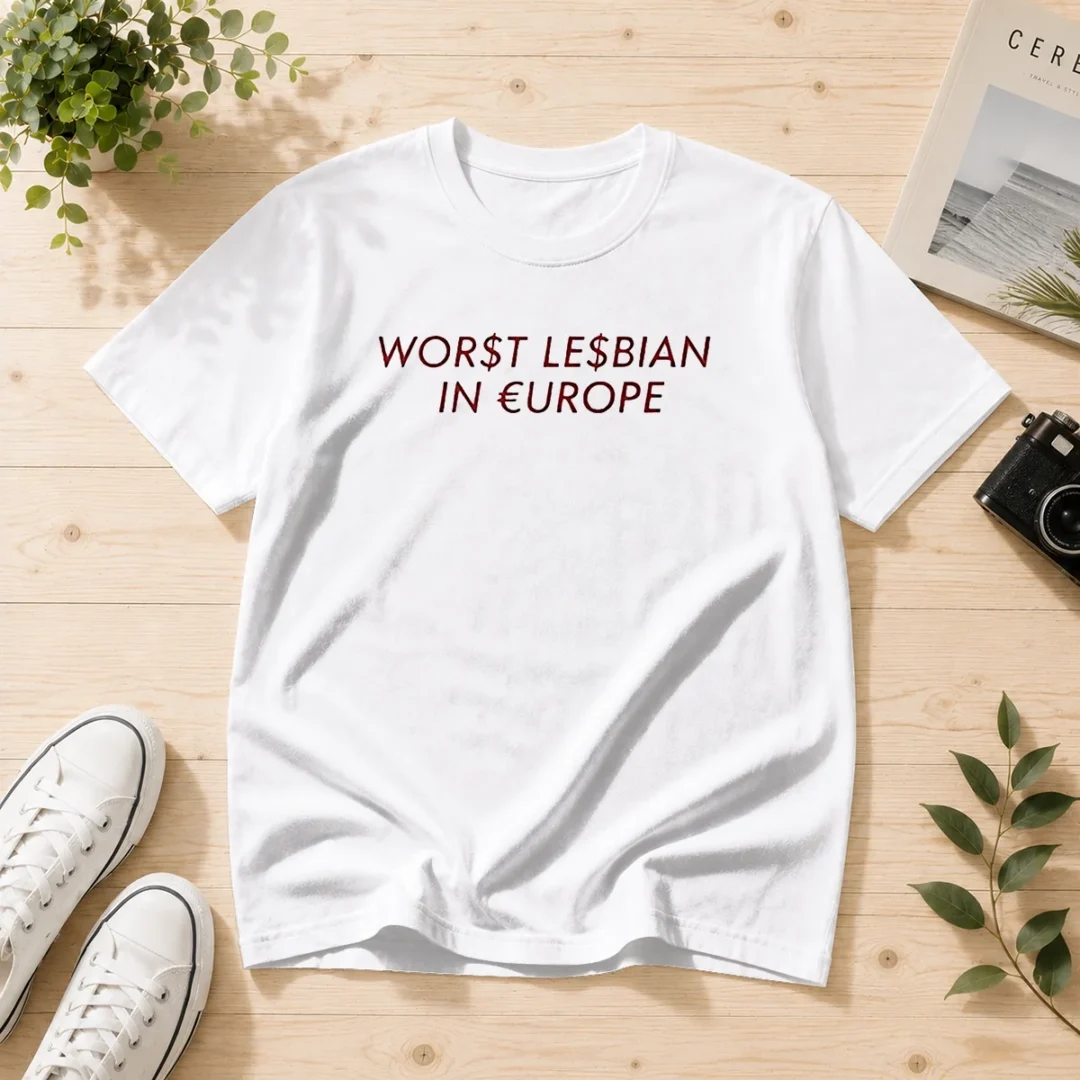 original-worst-lesbian-in-europe-funny-slogan-lgbtq-t-shirt-1 Original Worst Lesbian In Europe Funny Slogan LGBTQ