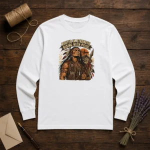 Nice Indigenous Peoples Day Pride Warrior Streetwear Long Sleeve Shirt