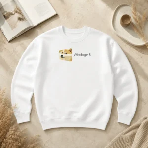 Hot Nice Windoge 8 Doge Windows Logo Sweater