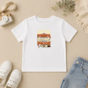 Perfect Good Indigenous Peoples Day Pride Typography Kids T-Shirt