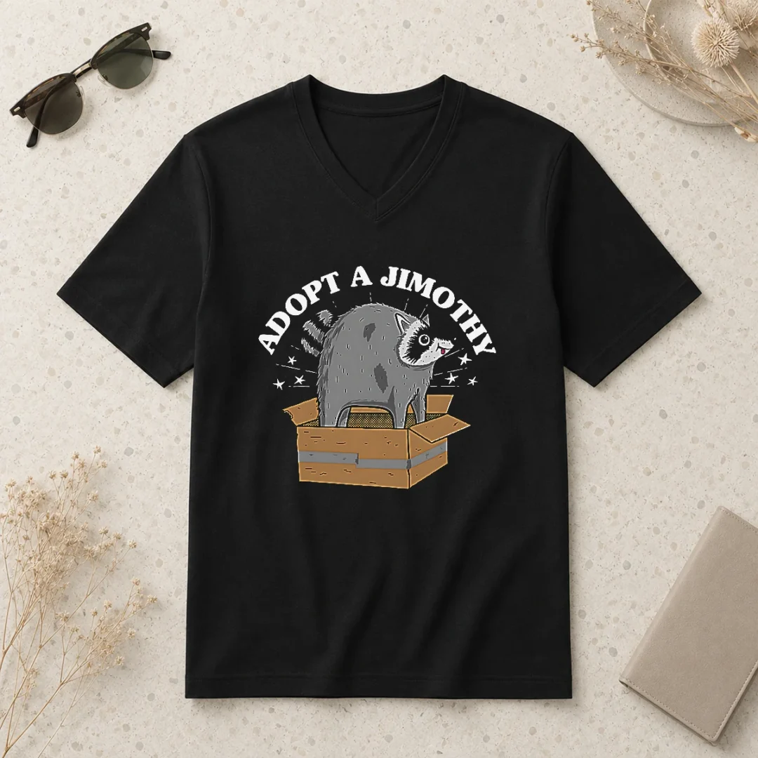 perfect-good-adopt-a-jimothy-v-neck-shirt Perfect Good Adopt A Jimothy V-Neck Shirt