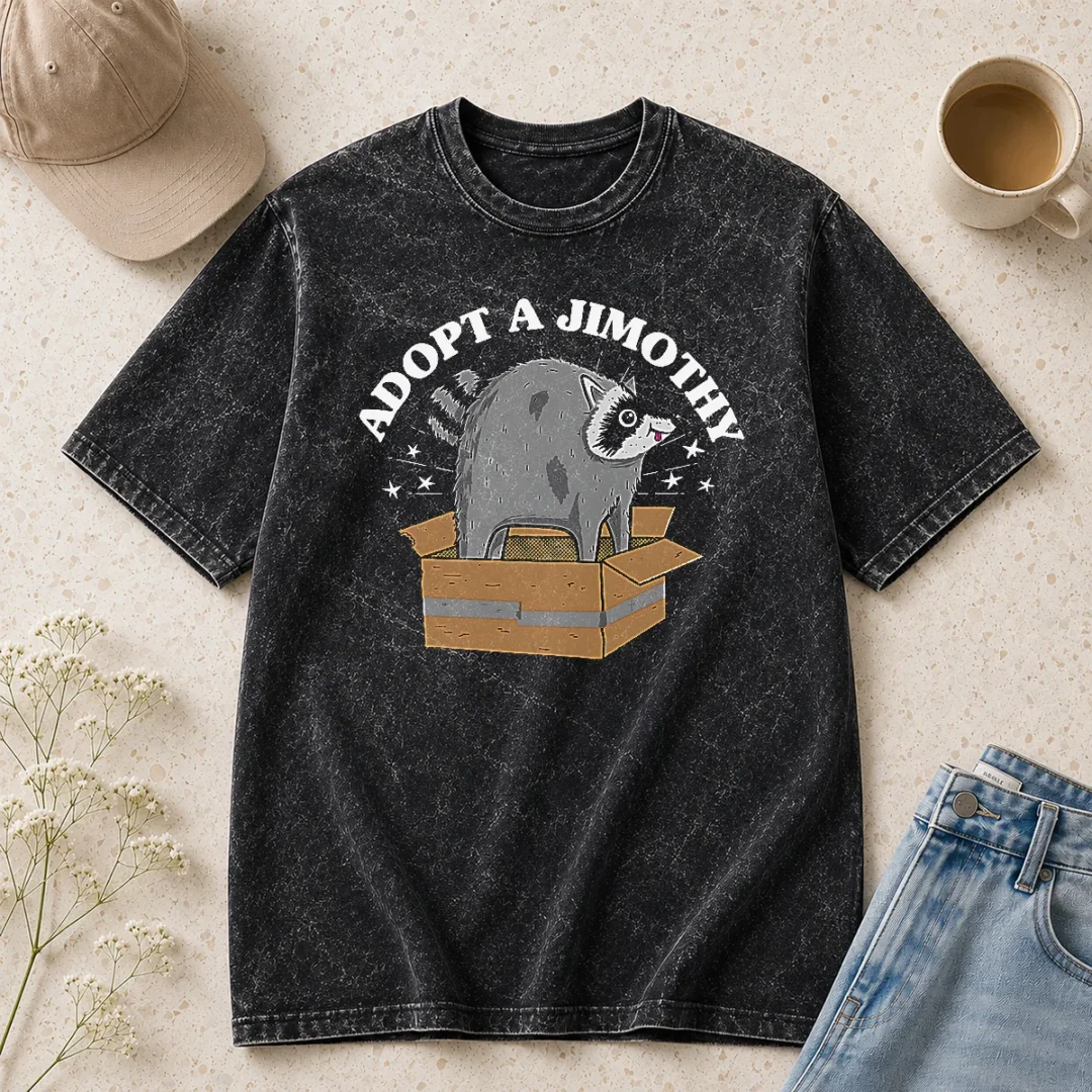 perfect-good-adopt-a-jimothy-washed-t-shirt Perfect Good Adopt A Jimothy Washed T-Shirt