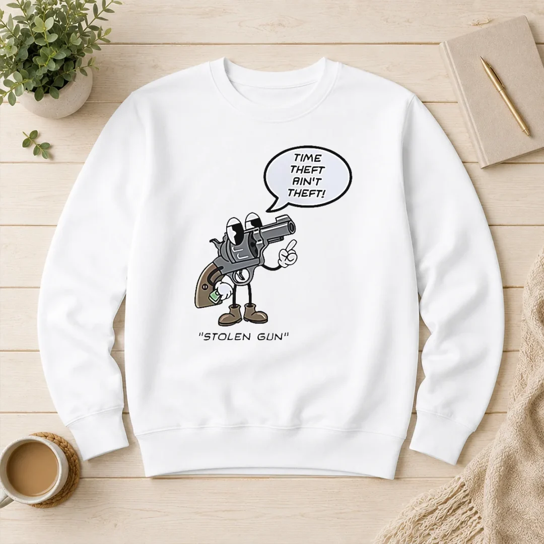 perfect-hot-stolen-gun-time-theft-ain-t-theft-rubber-hose-style-sweater Perfect Hot Stolen Gun Time Theft Ain'T Theft Rubber Hose Style Sweater