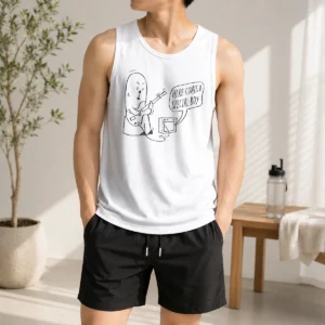 Awesome Here Comes A Special Boy Guitarist Doodle Tank Top