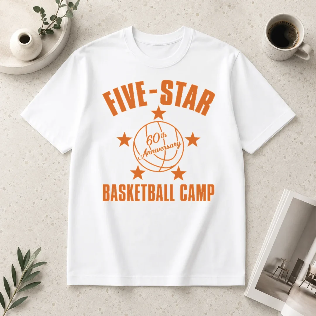 premium-awesome-five-star-basketball-camp-60th-anniversary-t-shirt-1 Premium Awesome Five Star Basketball Camp 60th Anniversary