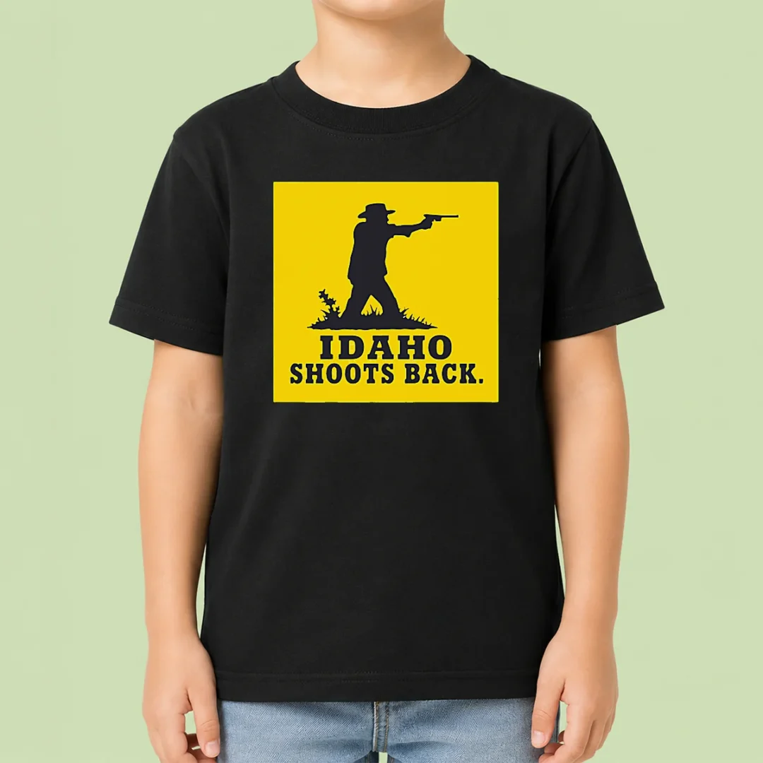 premium-awesome-idaho-shoots-back-kids-t-shirt Premium Awesome Idaho Shoots Back Kids T-Shirt