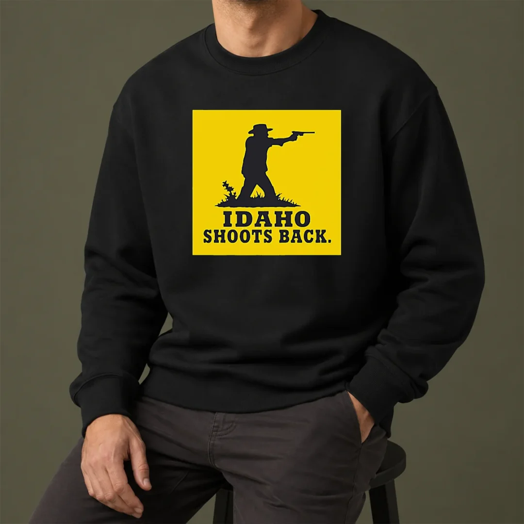 premium-awesome-idaho-shoots-back-sweater Premium Awesome Idaho Shoots Back Sweater
