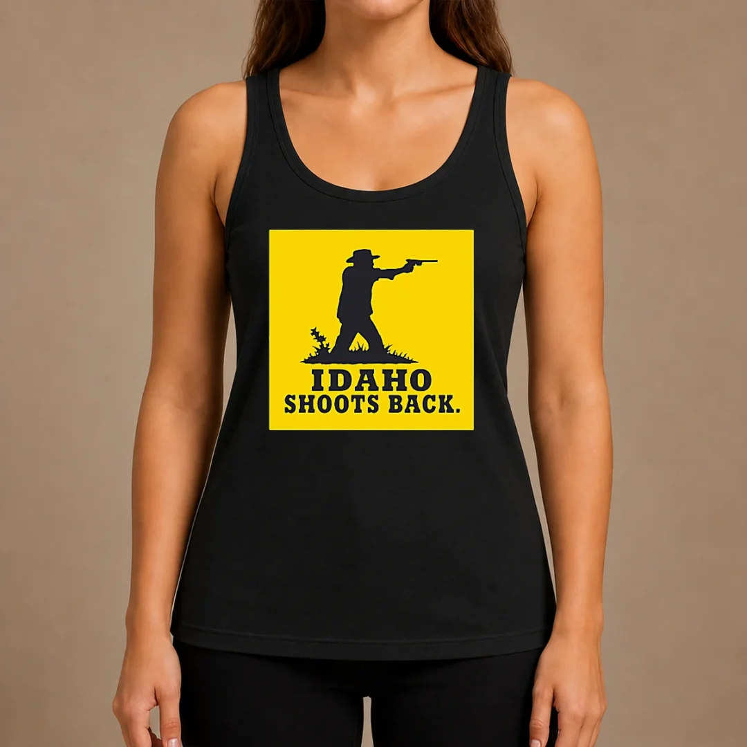 premium-awesome-idaho-shoots-back-tank-top Premium Awesome Idaho Shoots Back Tank Top