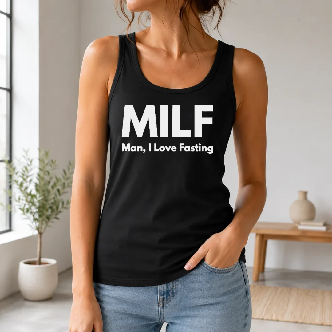 Premium Awesome Milf Man I Love Fasting Diet Tank Top Premium Awesome Milf Man I Love Fasting Diet Tank Top