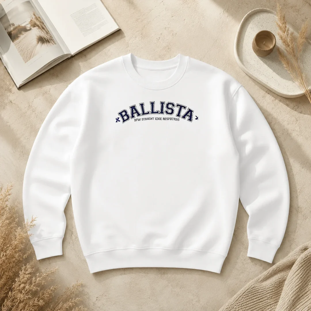 Premium Ballista DFW Straight Edge Respecters Hardcore Sweater Premium Ballista DFW Straight Edge Respecters Hardcore Sweater