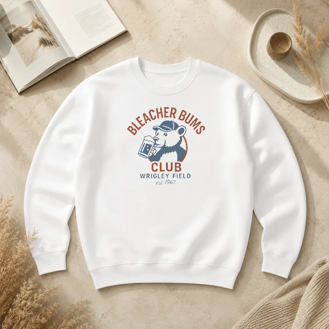 Premium Bleacher Bums Club Wrigley Field Est 1967 Sweater Premium Bleacher Bums Club Wrigley Field Est 1967 Sweater