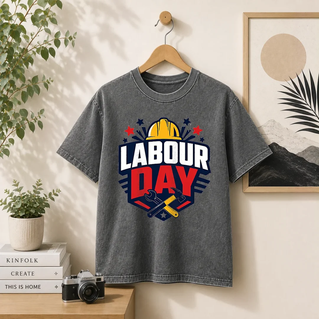 premium-bold-shield-badge-labour-day-construction-tools-washed-t-shirt Premium Bold Shield Badge Labour Day Construction Tools Washed T-Shirt