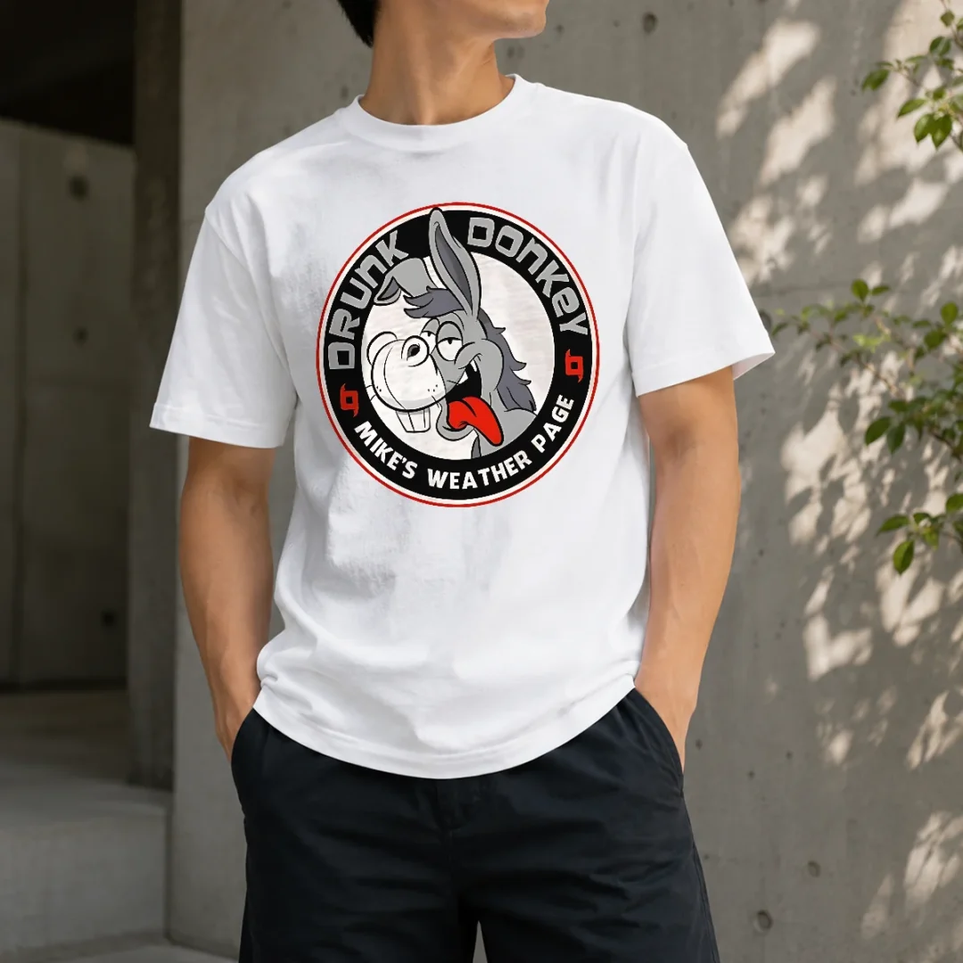 premium-drunk-donkey-mike-s-weather-page-t-shirt Premium Drunk Donkey Mike'S Weather Page