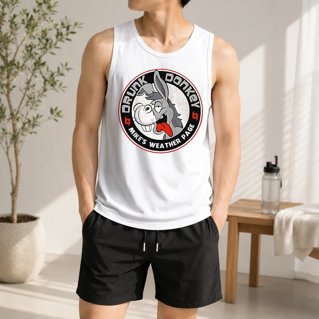 premium-drunk-donkey-mike-s-weather-page-tank-top Premium Drunk Donkey Mike'S Weather Page Tank Top