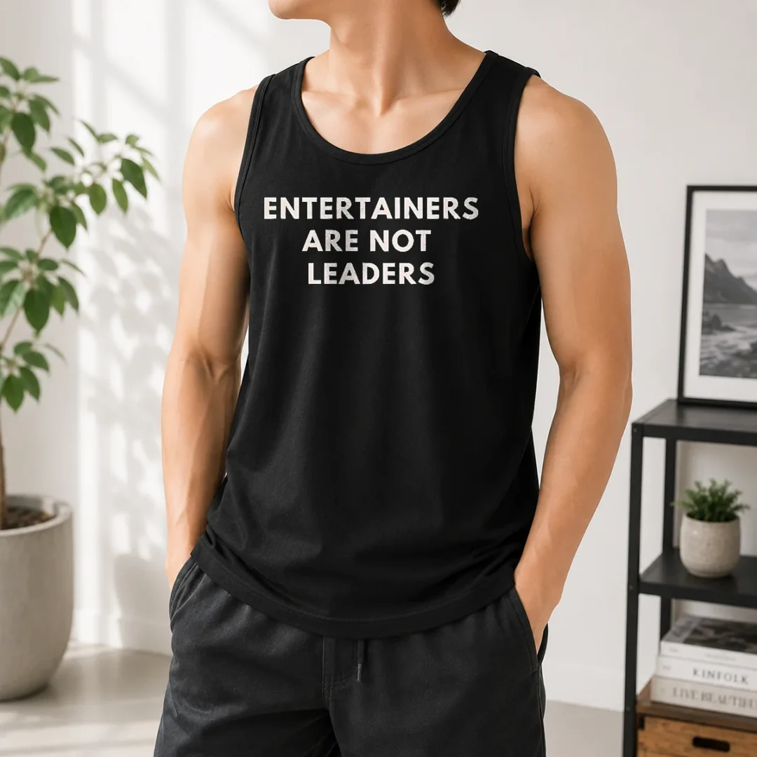 premium-entertainers-are-not-leaders-tank-top Premium Entertainers Are Not Leaders Tank Top
