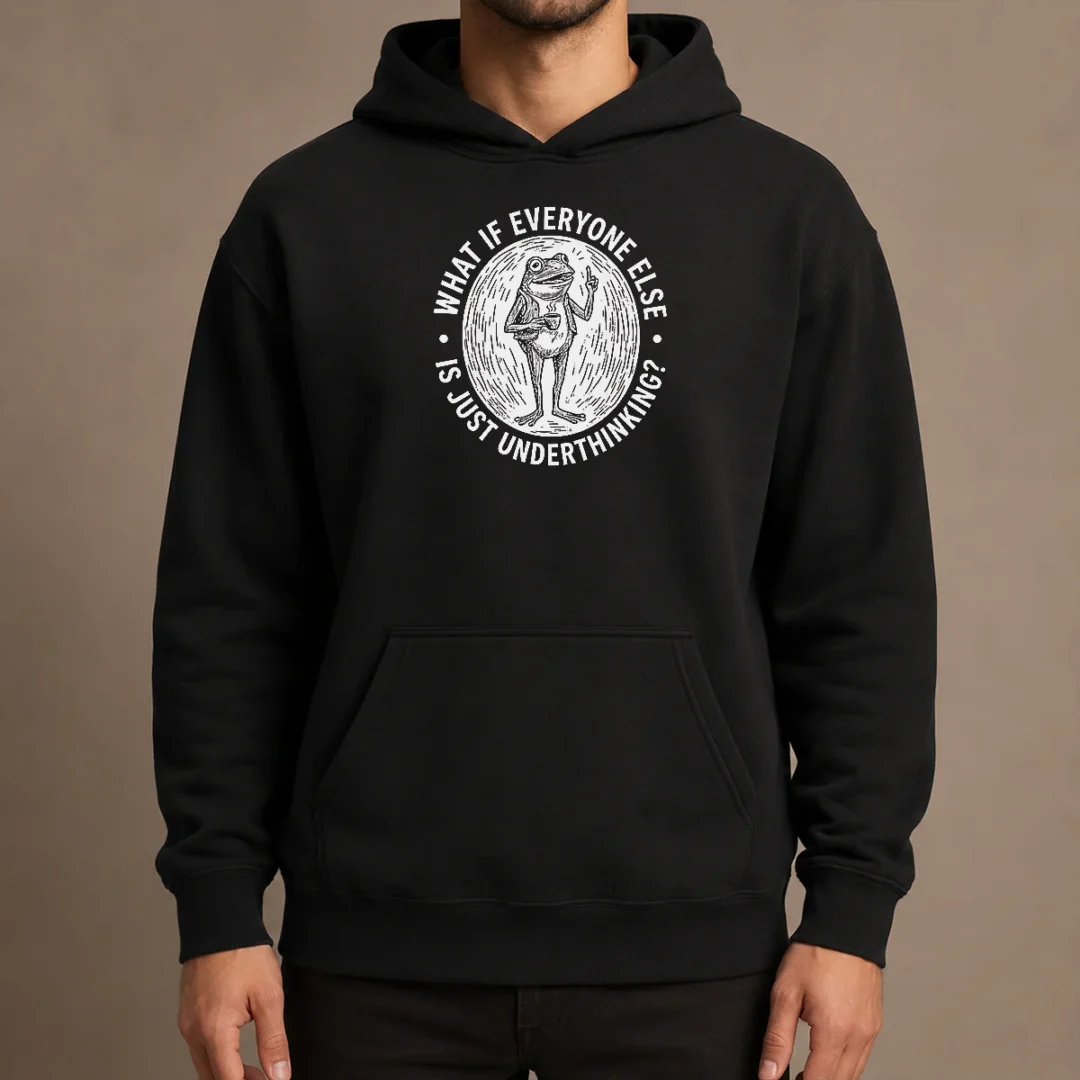 premium-funny-what-if-everyone-else-is-just-underthinking-frog-coffee-lover-hoodie Premium Funny What If Everyone Else Is Just Underthinking Frog Coffee Lover Hoodie