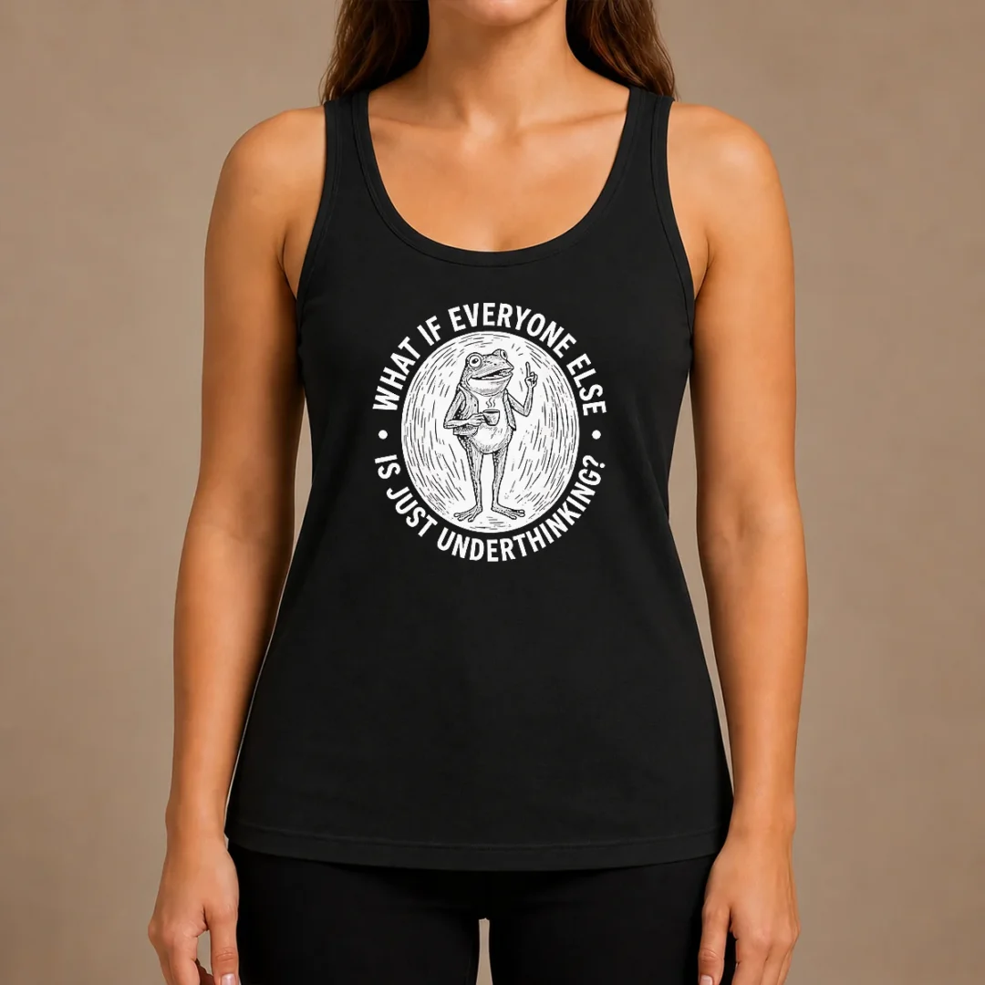 premium-funny-what-if-everyone-else-is-just-underthinking-frog-coffee-lover-tank-top Premium Funny What If Everyone Else Is Just Underthinking Frog Coffee Lover Tank Top