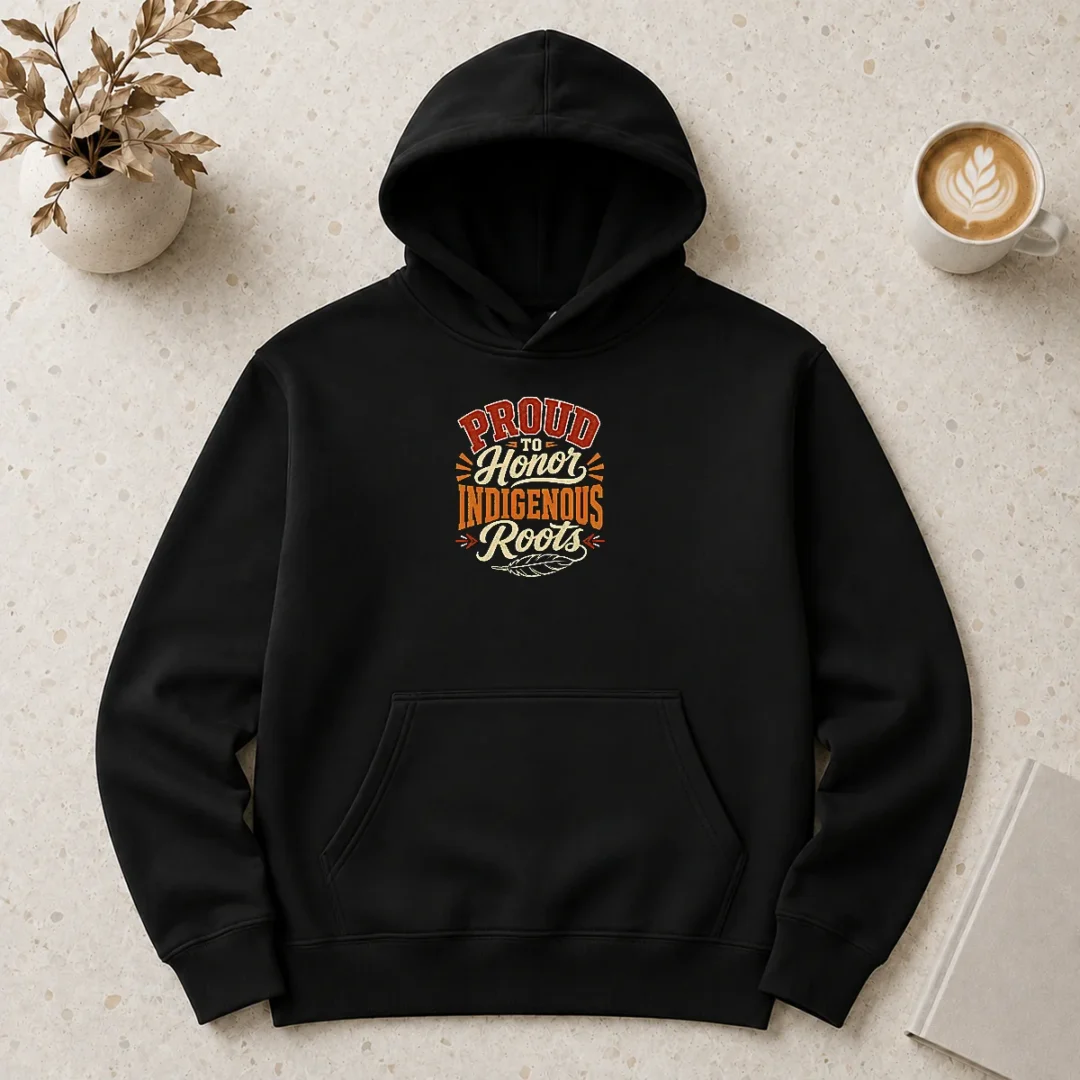 premium-good-celebrate-indigenous-peoples-day-with-typography-hoodie Premium Good Celebrate Indigenous Peoples Day With Typography Hoodie