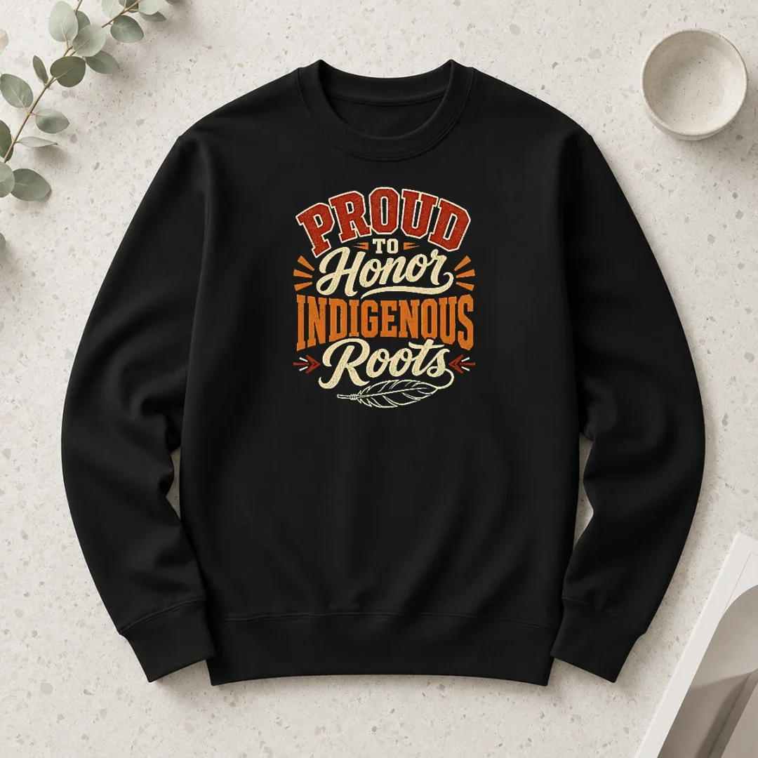 premium-good-celebrate-indigenous-peoples-day-with-typography-long-sleeve-shirt Premium Good Celebrate Indigenous Peoples Day With Typography Long Sleeve Shirt