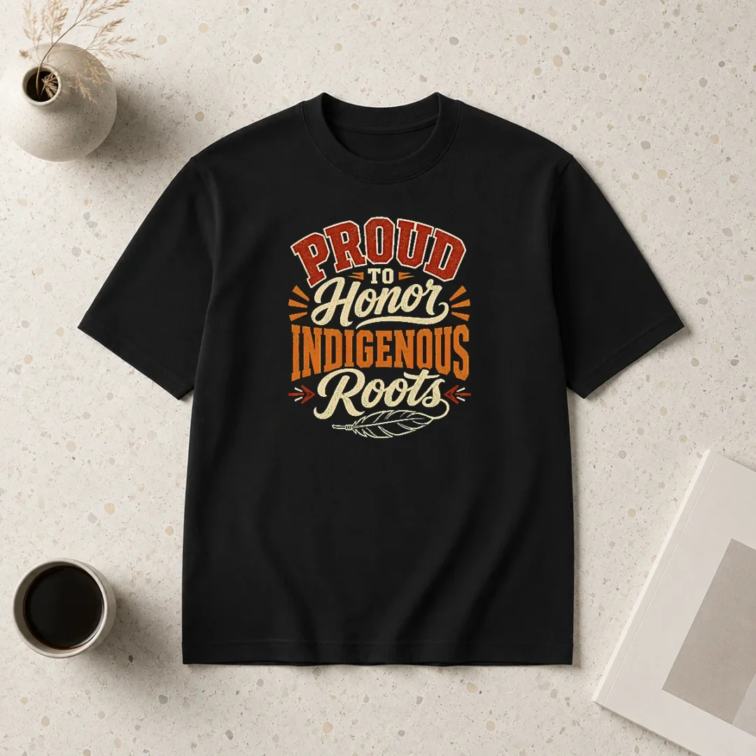 premium-good-celebrate-indigenous-peoples-day-with-typography-t-shirt-1 Premium Good Celebrate Indigenous Peoples Day With Typography