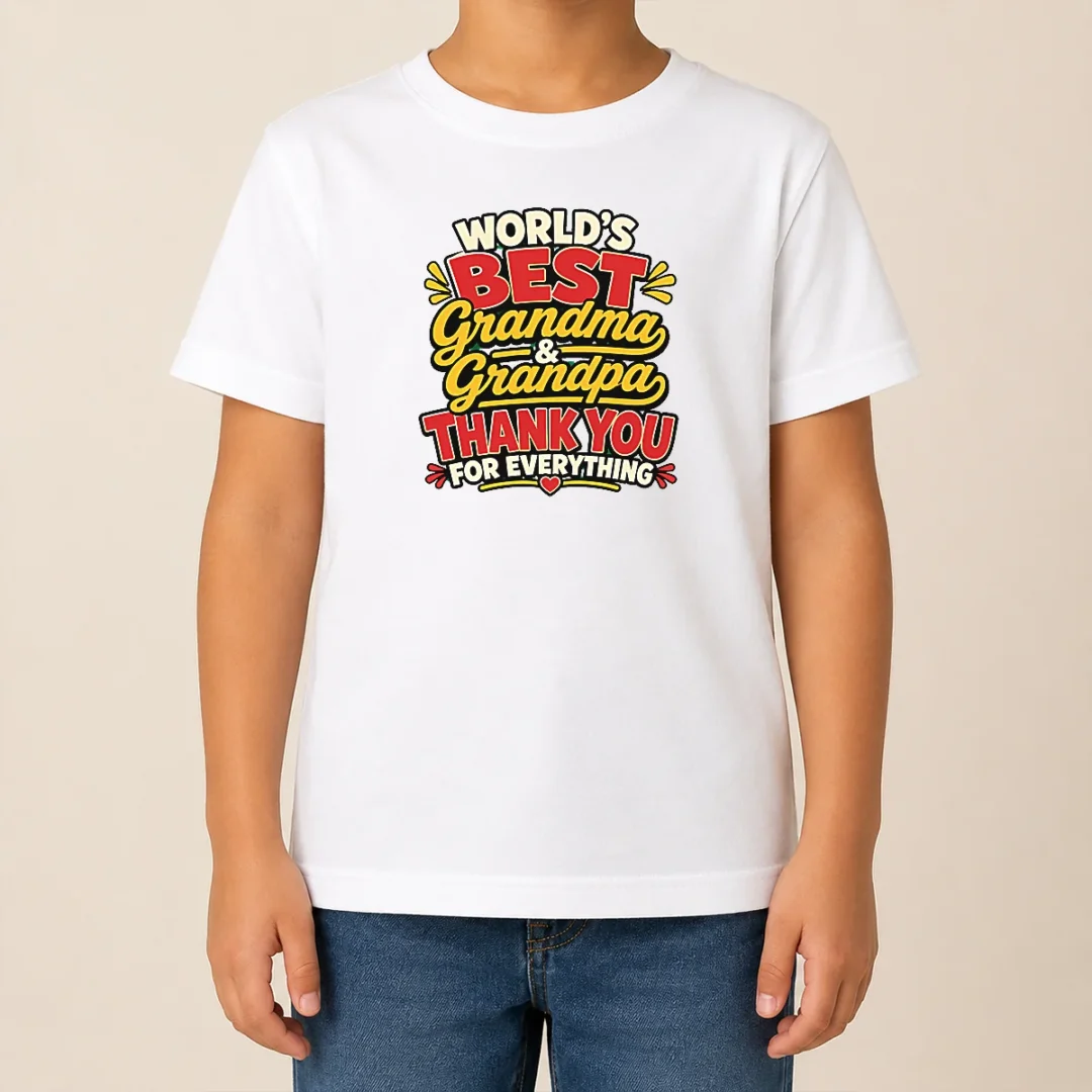 Premium Good Grandparents Day Thank You Cartoon For Family Gifts Kids T Shirt Premium Good Grandparents Day Thank You Cartoon For Family Gifts Kids T-Shirt
