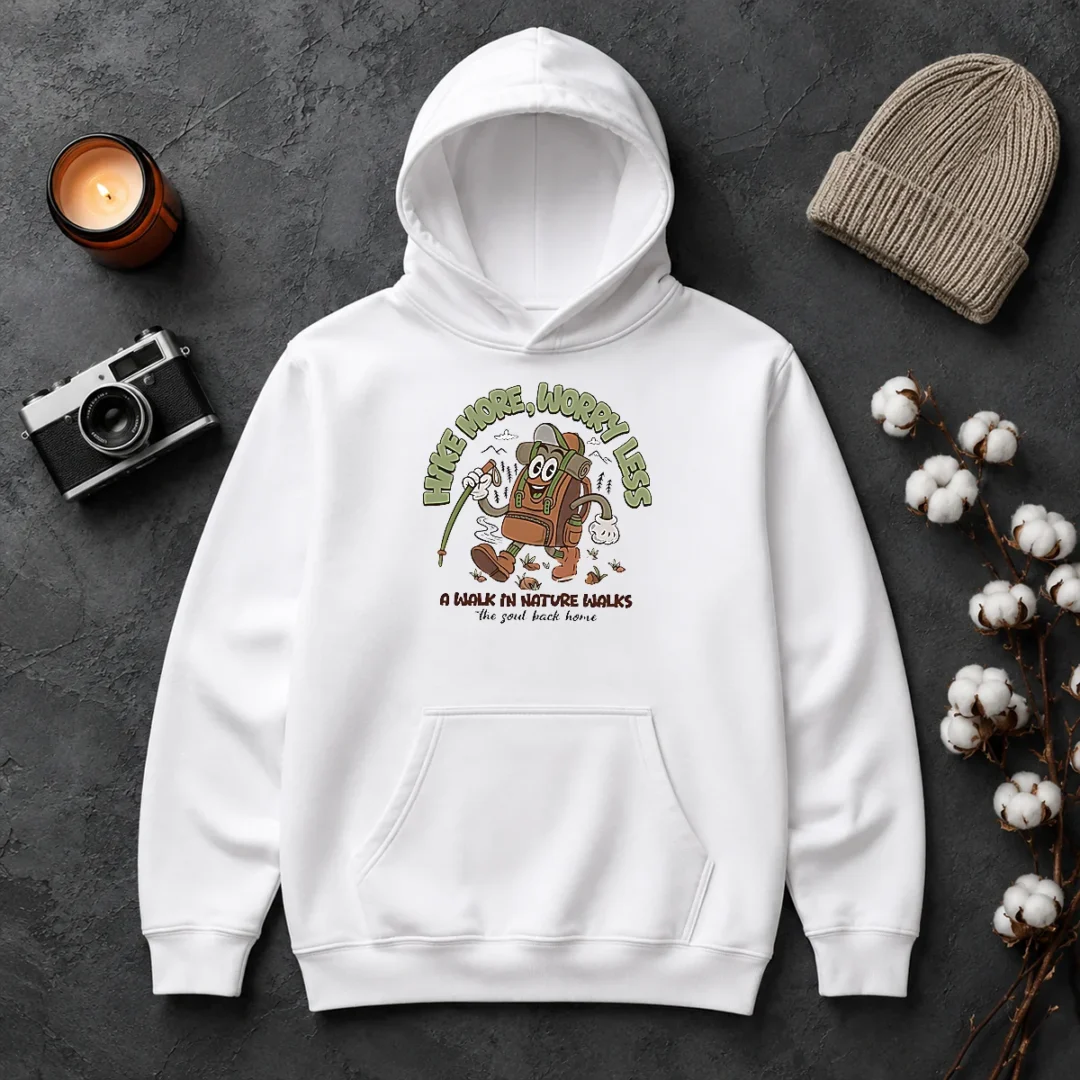 Premium Good Hike More Worry Less A Walk In Nature Walks The Soul Back Home Hoodie Premium Good Hike More Worry Less A Walk In Nature Walks The Soul Back Home Hoodie