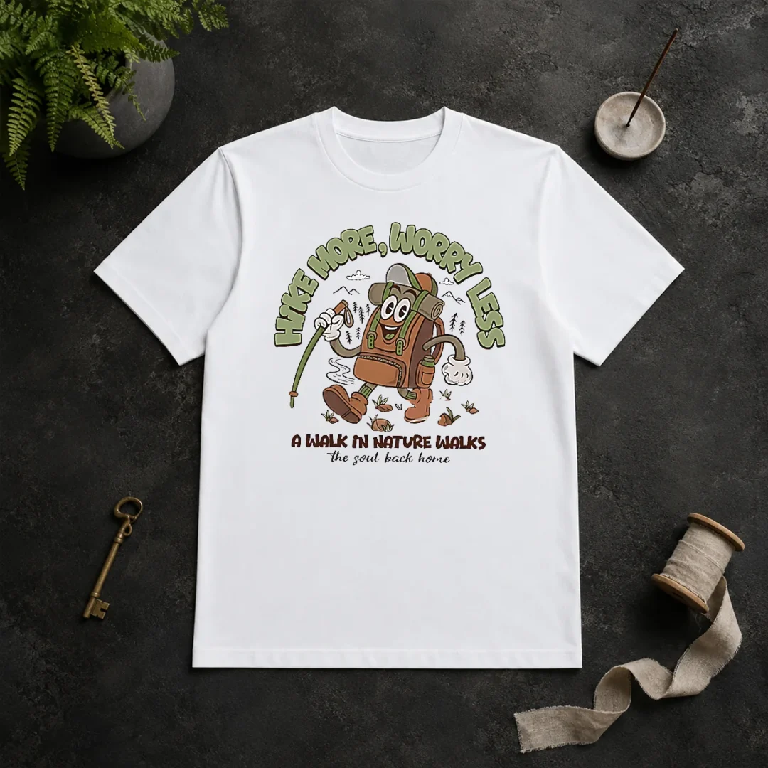 Premium Good Hike More Worry Less A Walk In Nature Walks The Soul Back Home t shirt Premium Good Hike More Worry Less A Walk In Nature Walks The Soul Back Home