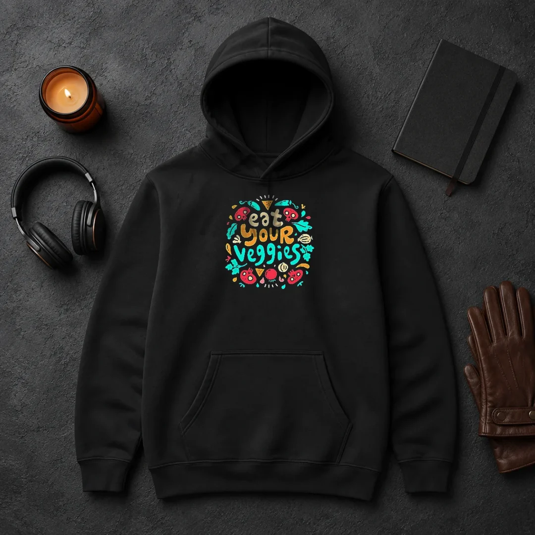Premium Hot Eat Your Veggies Healthy Eating Vegetables Hoodie Premium Hot Eat Your Veggies Healthy Eating Vegetables Hoodie