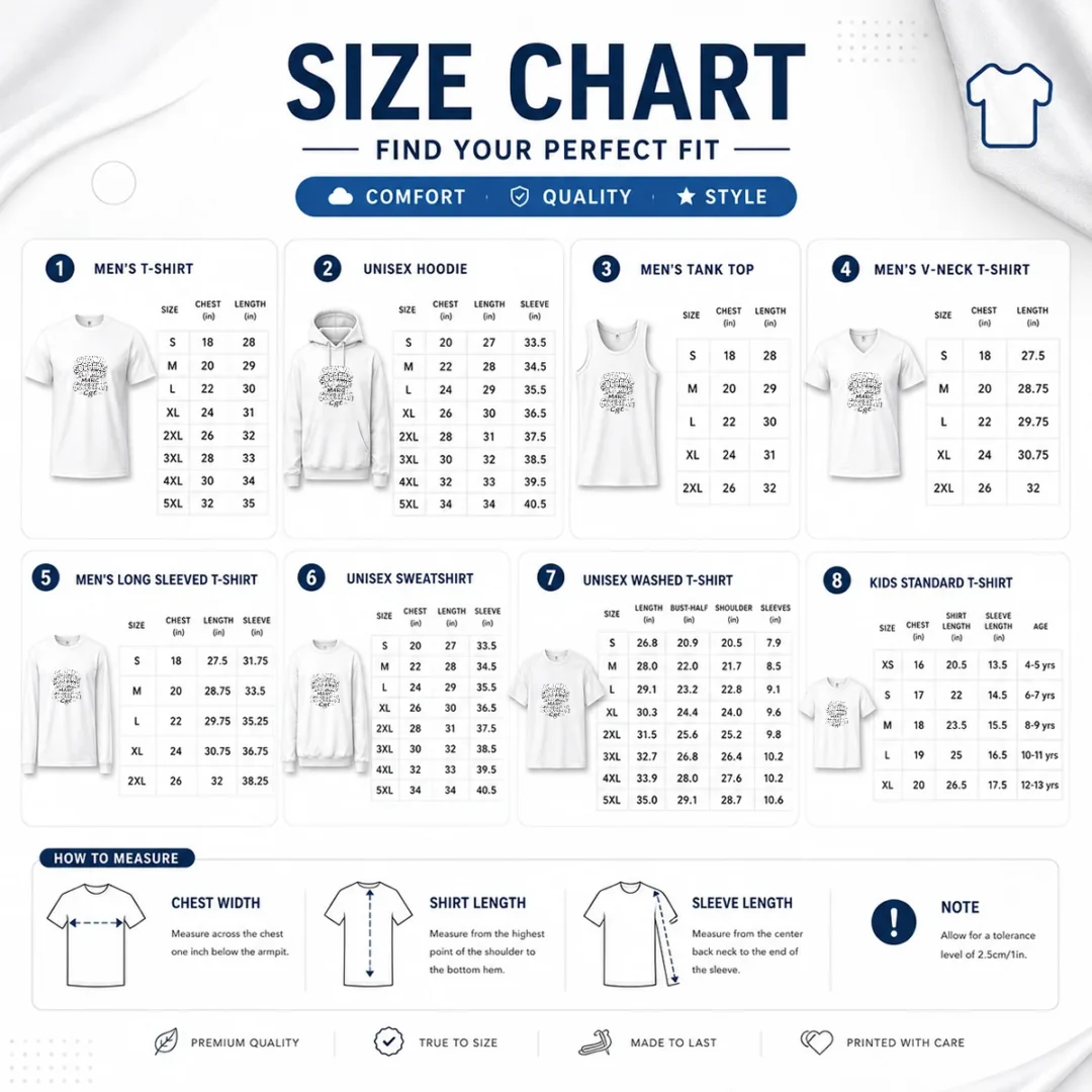 premium-marc-cucurella-cat-meme-spain-soccer-sketch-size-chart Size chart for Premium Marc Cucurella Cat Meme Spain Soccer Sketch with measurements in inches and cm to help choose the right fit