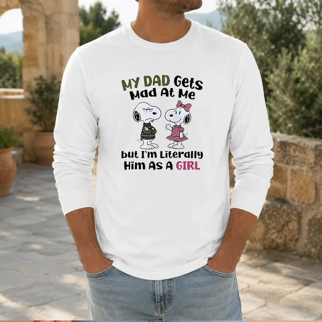 premium-my-dad-gets-mad-at-me-but-i-m-literally-him-as-a-girl-snoopy-long-sleeve-shirt Premium My Dad Gets Mad At Me But I'M Literally Him As A Girl Snoopy Long Sleeve Shirt