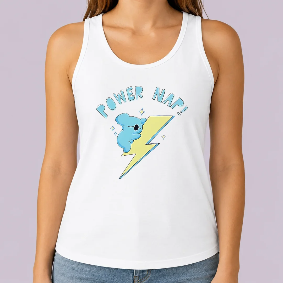 premium-nice-koya-bt21-power-nap-lightning-bolt-sleeping-tank-top-1 Premium Nice Koya BT21 Power Nap Lightning Bolt Sleeping Tank Top
