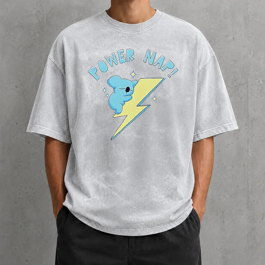 premium-nice-koya-bt21-power-nap-lightning-bolt-sleeping-washed-t-shirt-1 Premium Nice Koya BT21 Power Nap Lightning Bolt Sleeping Washed T-Shirt