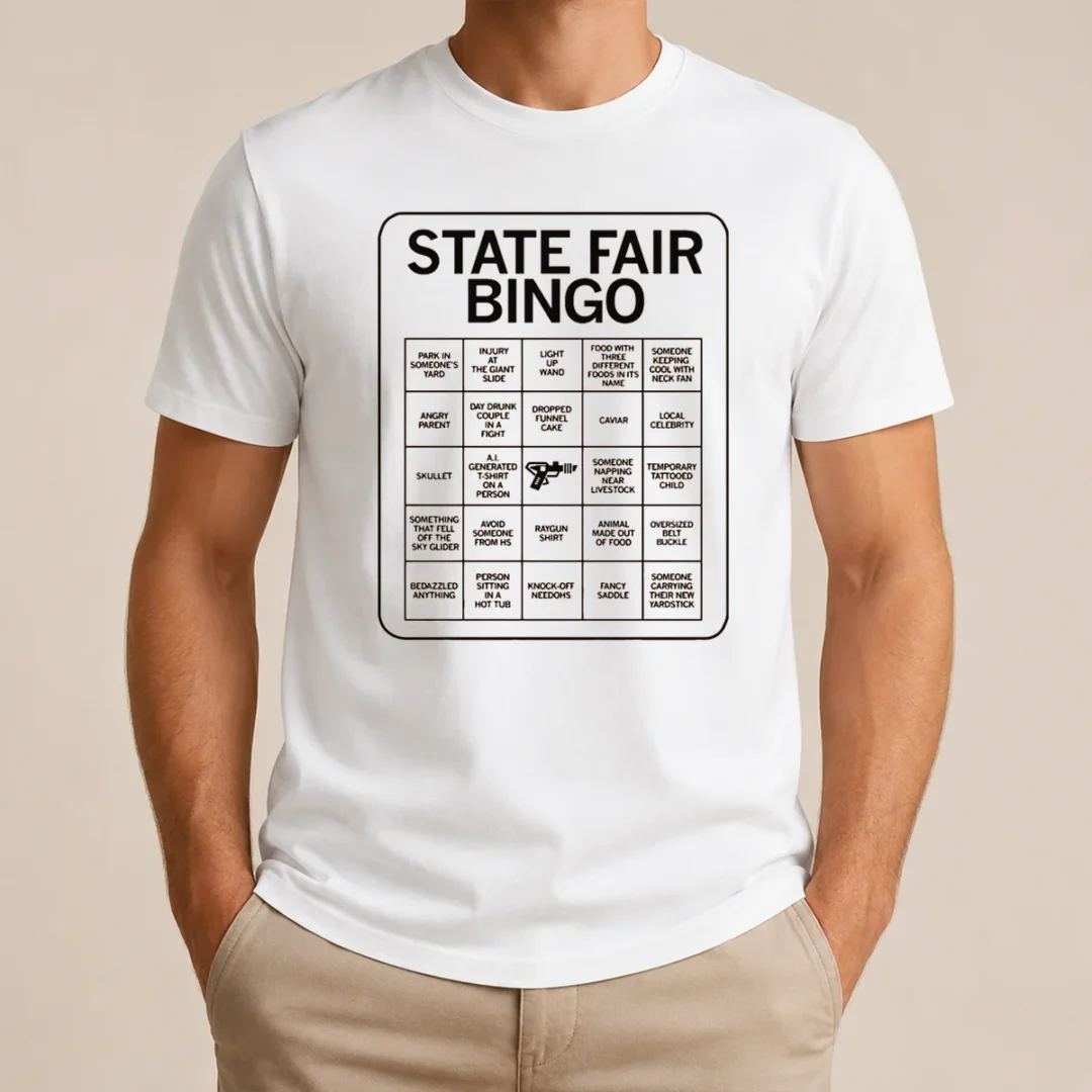 Premium Nice State Fair Bingo 2026 t shirt Premium Nice State Fair Bingo 2026