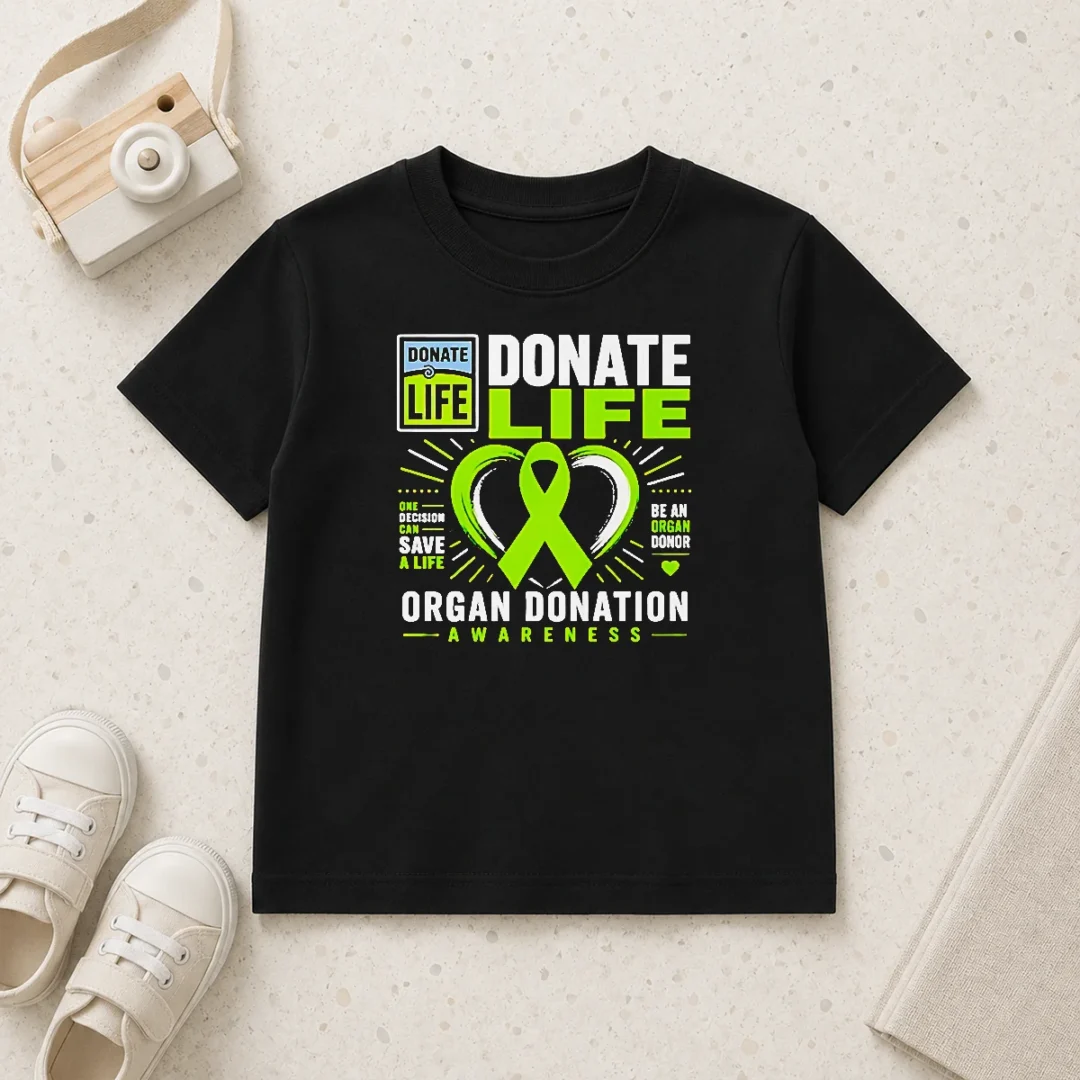 premium-original-donate-life-one-decision-can-save-a-life-be-an-organ-donor-organ-donation-awareness-kids-t Premium Original Donate Life One Decision Can Save A Life Be An Organ Donor Organ Donation Awareness Kids T-Shirt