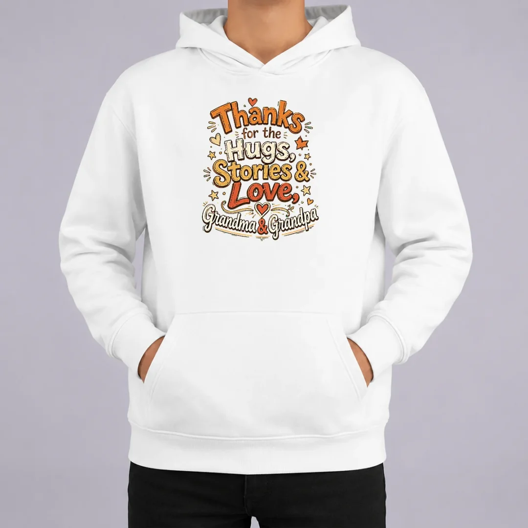Premium Original Grandparents Day Thank You Doodle For Family Love Hoodie Premium Original Grandparents Day Thank You Doodle For Family Love Hoodie