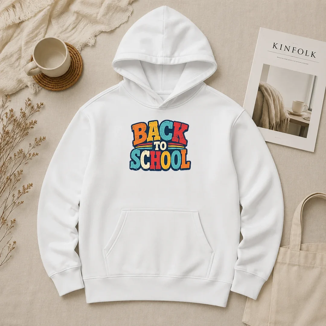 Premium Pretty Colorful Back To School Apple Book Pencil Hoodie Premium Pretty Colorful Back To School Apple Book Pencil Hoodie