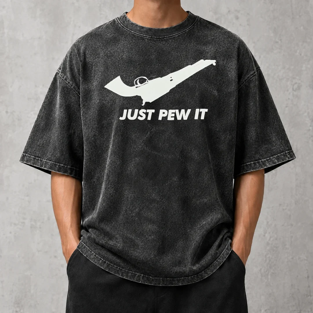 premium-pretty-just-pew-it-gun-firearm-pistol-shooting-washed-t-shirt Premium Pretty Just Pew It Gun Firearm Pistol Shooting Washed T-Shirt