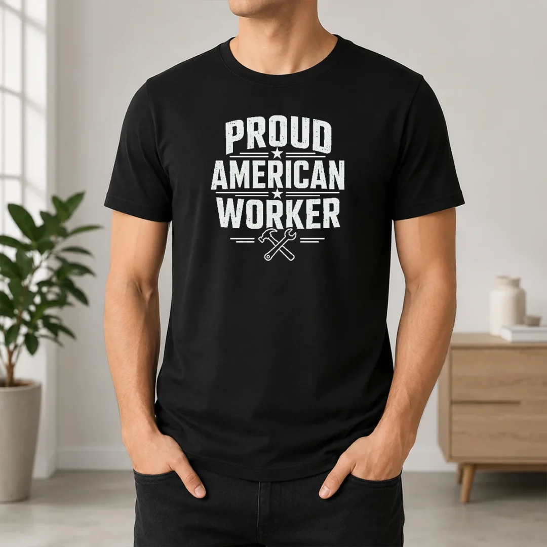 Premium Pretty Labour Day Proud American Worker Line Art t shirt Premium Pretty Labour Day Proud American Worker Line Art